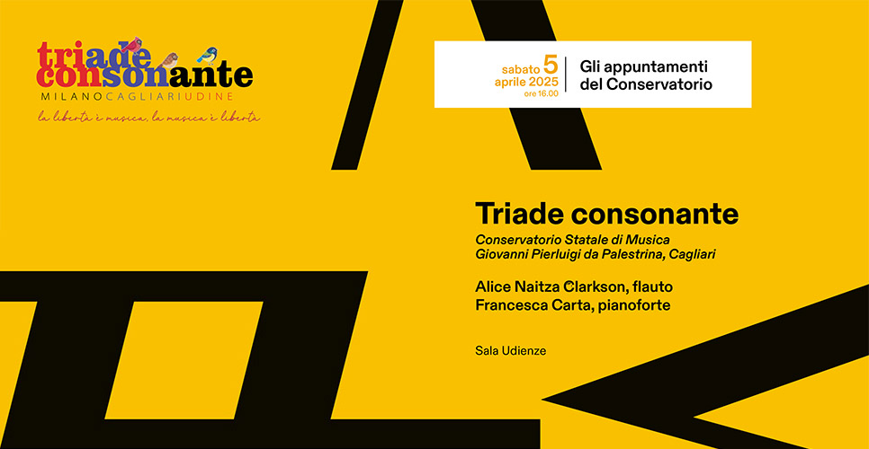 Triade Consonante - Flauto e pianoforte